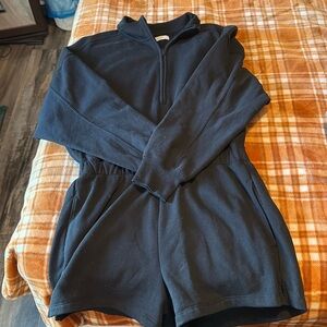 Abercrombie long sleeve romper